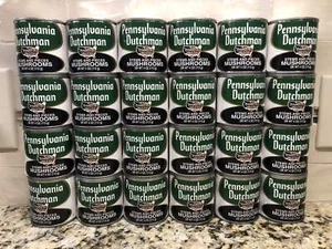 24 Pennsylvania Dutchman Mushroom Pieces and Stems 4 oz Cans Pizza - Picture 1 of 5