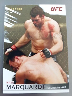 Nate Marquardt #18 2010 Topps UFC Knockout Gold #054/288 - Image 1 of 2