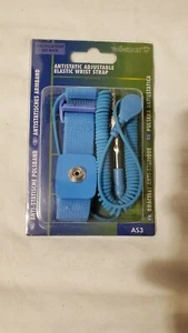 Velleman Anti-Static Adjustable Elastic Wrist Straps AS3 x8 - Picture 1 of 3