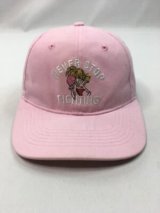 Never Stop Fight Breast Cancer Awareness Hat Baseball Pink Cap Embroidered - Picture 1 of 11