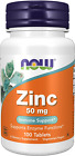 NOW Supplements, Zinc (Zinc Gluconate) 50 Mg, Supports Enzyme Functions*, Immune
