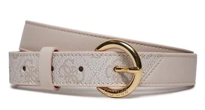 GUESS GüRTEL BW9077-P4125 DAMENGüRTEL AUS MILCHIG WEIßEM LEDER  - Bild 1 von 2