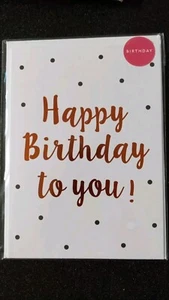 Happy Birthday card Elegant And Simple - Picture 1 of 2
