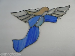 Vintage Angel Suncatcher Ornament 11" Window Hanging  - Picture 1 of 6