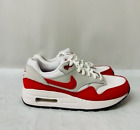 Nike Air Max 1 in Neutral Grey/University Red DZ3307-003, BOY'S SIZE 3- NEW