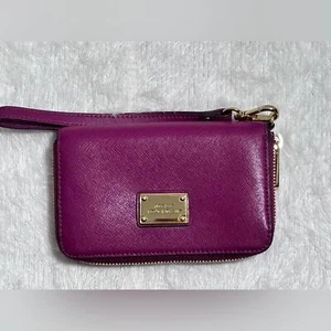 MICHAEL Michael Kors Purple and Gold Clutch Wristlet 🌷 - Picture 1 of 9