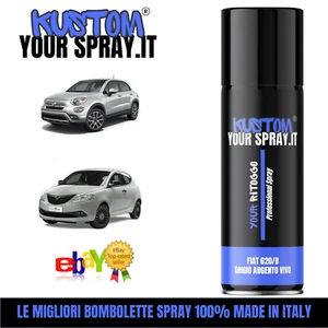 Spray Fiat Alfa Lancia Jeep 620/B Grigio Argento Vivo 400ml !! LUCIDO !! - Bild 1 von 1