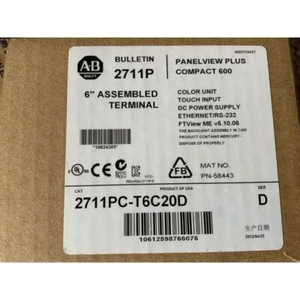 NEW Allen-Bradley 2711PC-T6C20D PanelView Plus 6 Graphic Terminal 2711PCT6C20D - Picture 1 of 3