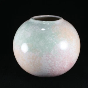 Harris Potteries Chicago USA Vase Monet Esszimmer Dekor Abstrakt Kugel Studio MCM Vintage - Bild 1 von 11