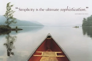 Pointing the Way (Simplicity) by Orah Moore Inspirational Art Print Poster 26x38 - Picture 1 of 1