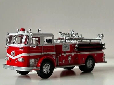 1971 Seagrave K-Type Pumper USA Fire Brigade Truck Model Diecast Amercom 1:64 - Image 1 of 4