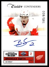 2012-13 Panini Certified Mirror Black Brendan Smith /1800 Detroit Red Wings #2