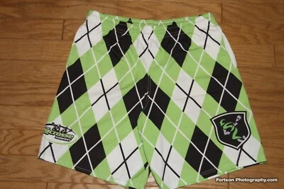 OT Bañador Deportivo Para Hombres Surf Talla Med Verde Negro Blanco Patrón El Lacrosse  Foto 1 de 4