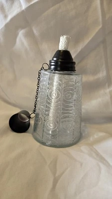 Seraphic 桌面玻璃提基手电 16 盎司。 从未使用过 — 第 1/4 张图片