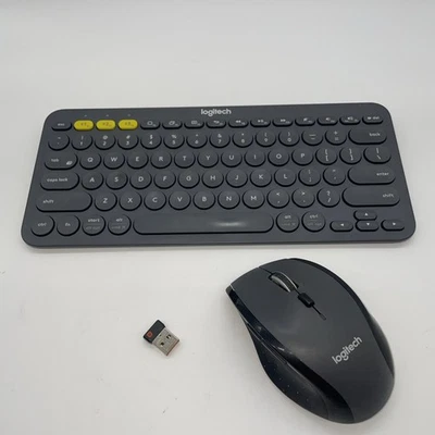 Logitech K380 Bluetooth Tastatur + M705 Maus Bundle mit Dongle - Bild 1 von 4