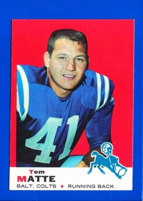 1969 Topps TOM MATTE #47 EX/EXMT Crease-free SET BREAK S&H Comb'd - Image 1 of 2