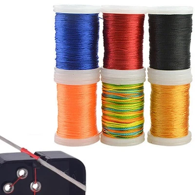 1/2roll Bow string Serving Thread Cord Line Server Jig Tool Bow String Protector - Image 1 of 4