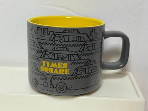 Starbucks Mug New York City Times Square 12 oz NYC Taxi Yellow Cab Souvenir - Picture 1 of 4