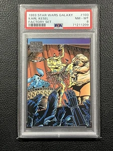 1993 Topps Star Wars Galaxy (Factory Set) #103 Karl Kesel & Max Rebo Band PSA 8 - Bild 1 von 2