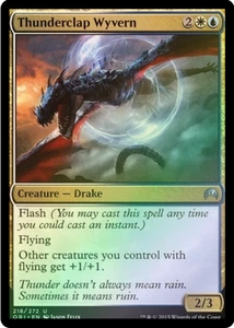 Thunderclap Wyvern 218/272 Magic Origins Foil MTG Uncommon - Bild 1 von 1
