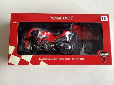 Minichamps Modell 1:12 Ducati Desmosedici Carlos Checa MotoGP 2005 OVP neu ! - Bild 1 von 4