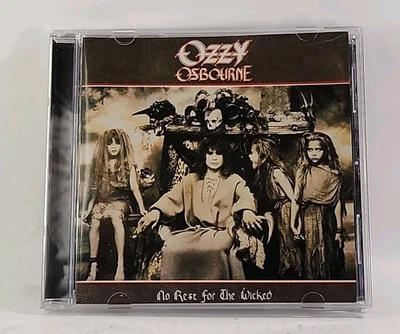 No Rest for the Wicked by Ozzy Osbourne (CD, Aug-1995, Epic) Bonus Tracks w14415 Foto 1 de 4