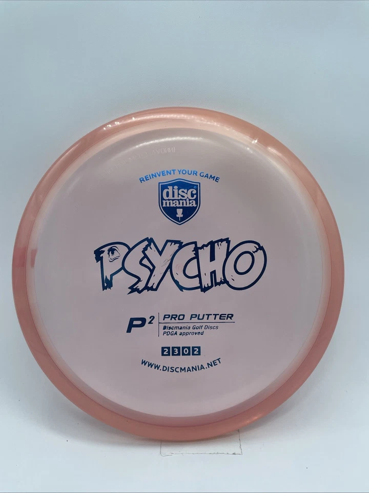 BRAND NEW Discmania Psycho INNOVA MADE C-Line P2  Pre-Embossed RARE OOP 175g - Image 1 of 4