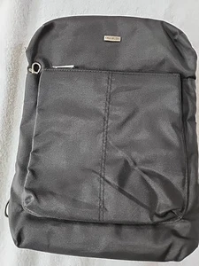 Travelon Black Nylon Backpack/Shoulder Bag Preowned - Picture 1 of 12