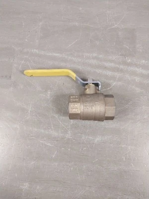 **SA** Válvula de bola de latón 1 pulgada 150 SWP 600 CWP BRS 250 P.S.I.  Foto 1 de 4