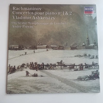 Rachmaninov - Concertos piano 1 & 2 – Ashkenazy Previn DECCA 591216 LP SEALED - Photo 1/2