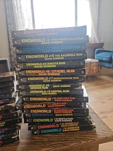 ENDWORLD #1-27 David Robbins Original Series Vintage 80's Paperbacks - Imagen 1 de 2