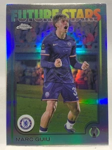 MARC GUIU 2024-25 Topps Chrome UCC REFRACTOR #115 FUTURE STARS CHELSEA - Picture 1 of 2