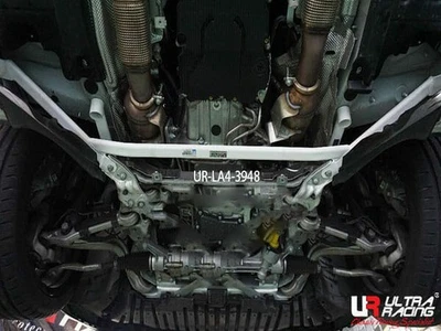 MERCEDES-BENZ C43 AWD AMG W205 ULTRA RACING 4 PUNTOS BARRA INFERIOR DELANTERA MIEMBRO SOPORTE Foto 1 de 4