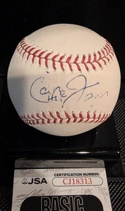 Cal Ripken Jr HOF Baltimore Orioles Signed Autographed ROMLB Baseball JSA coa - Picture 1 of 5