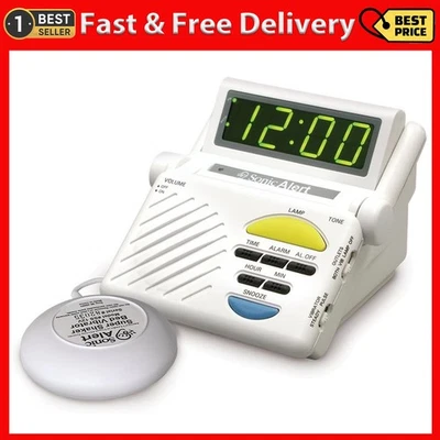 Sonic Alert SB1000SS Sonic Boom Alarm Clock - Image 1 of 3