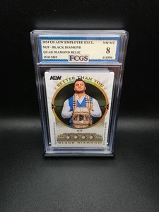MJF #UD-MJF (2024) UD AEW Employee Excl. Diamond Relic - Graded 8 [FCGS] NM-MT - Picture 1 of 2