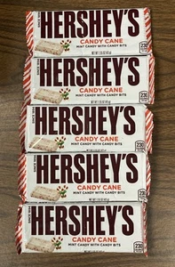 5 barras de caramelo Hershey's Candy Cane descontinuadas raras 2020 - Imagen 1 de 3