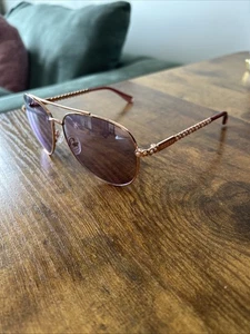 GUESS GF0356 28T Rose-Gold/Purple Womens Sunglasses -Replacement Case - Picture 1 of 9