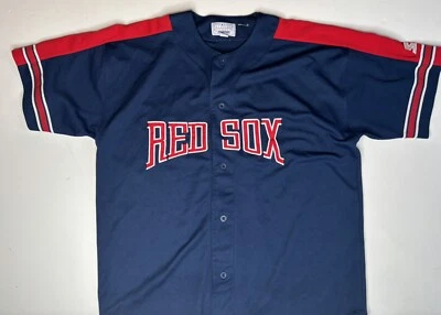 Vintage Starter Nomar Garciaparra Boston Red Sox Jersey Men XXL Button Down USA - Image 1 of 4