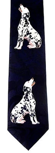 Corbata azul regalo amante de los animales mascotas perro corbata dálmata adoradora para hombre  - Imagen 1 de 1