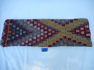 Unique Kilim Pillow Cover 8x25" Case from Kilim Rug Hidden Zipper Amazing Work - Picture 1 of 8