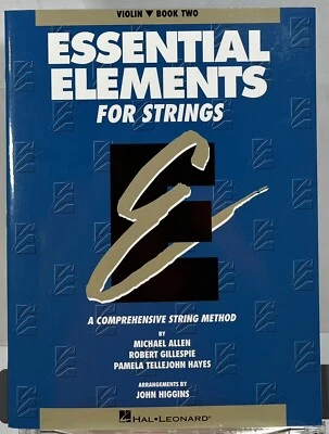 Essential Elements for Strings - Violin Book 2 String Method Hal Leonard - Image 1 of 4