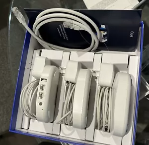 Eero 3-Pack Wifi Router Mesh Network — 3 Eeros w/ USB + LAN Ports, Factory Reset - Picture 1 of 5