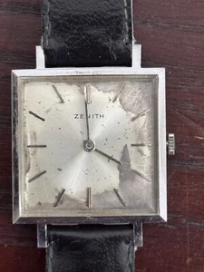 Zenith vintage square date 1960's rare - Picture 1 of 8