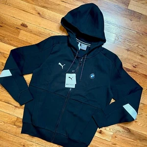Puma BMW M Motorsport Kapuzenpullover Jacke schwarz Neu mit Etikett $ 110 - Größe XS - 59609701 - Bild 1 von 11