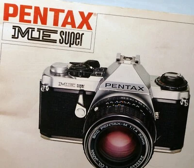 Pentax ME Super 35mm camera Guide Manual Instructions 1980  (EN) - Image 1 of 4