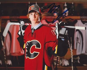 MARK JANKOWSKI SIGNIERT CALGARY FLAMES 8X10 FOTO 2 - Bild 1 von 1