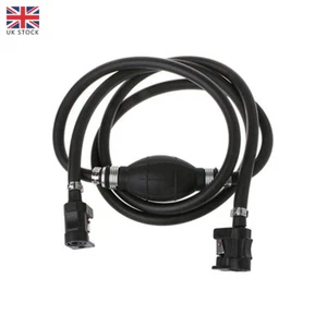 FUEL LINE HOSE PRIMER BULB KIT OUTBOARD TANK CONNECTOR FOR YAMAHA MARINER 8mm - Picture 1 of 12