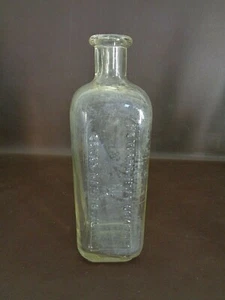 Howard Holt Company Vintage Clear Glass Bottle - Picture 1 of 7