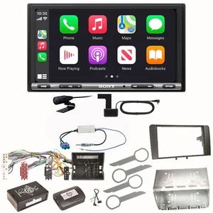 Sony XAV-AX3250 DAB+ Bluetooth Android Auto CarPlay Einbauset für Audi A3 8P 8PA - Bild 1 von 1